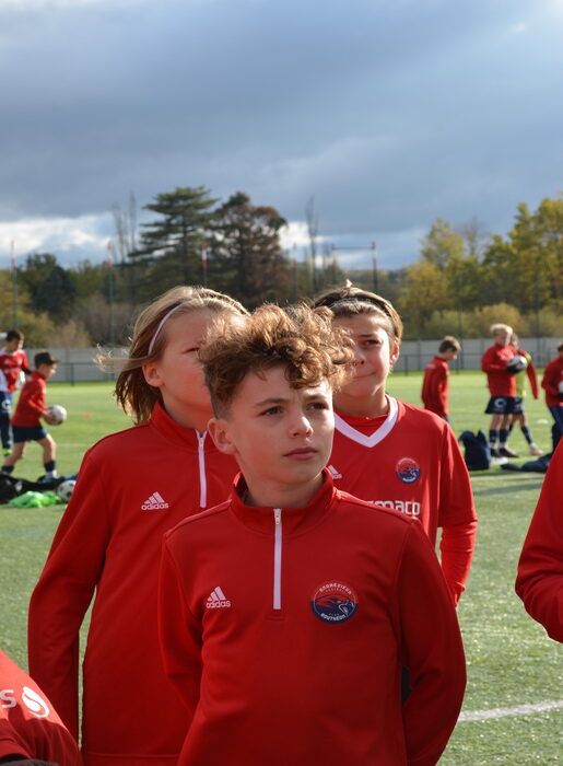 jeune joueur de la Dousson Academy